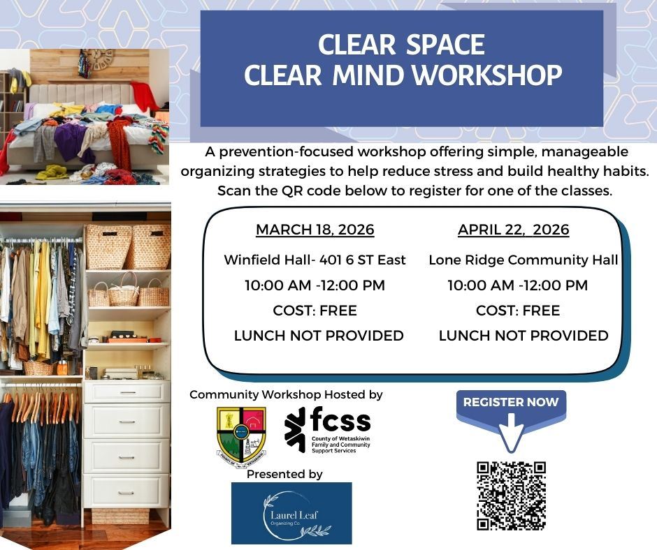 Clear Space Clear Mind Workshop (1)