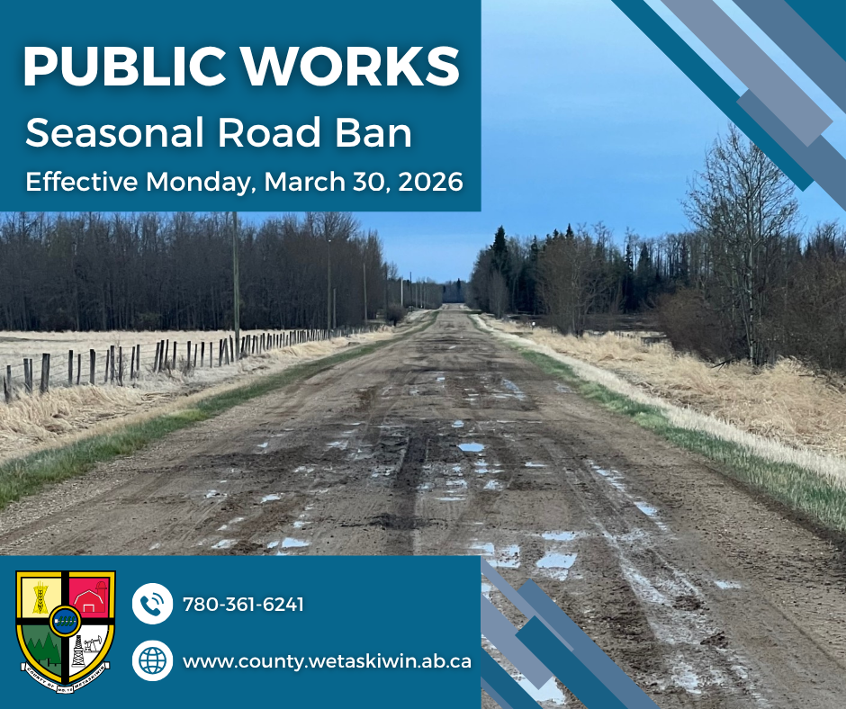 Seasonal Road Ban News Flash