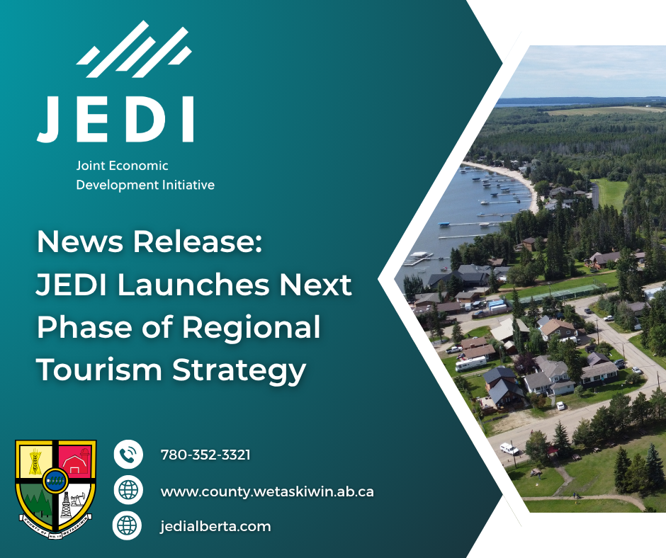 News Release  JEDI Launches Next Phase of Regional Tourism Strategy