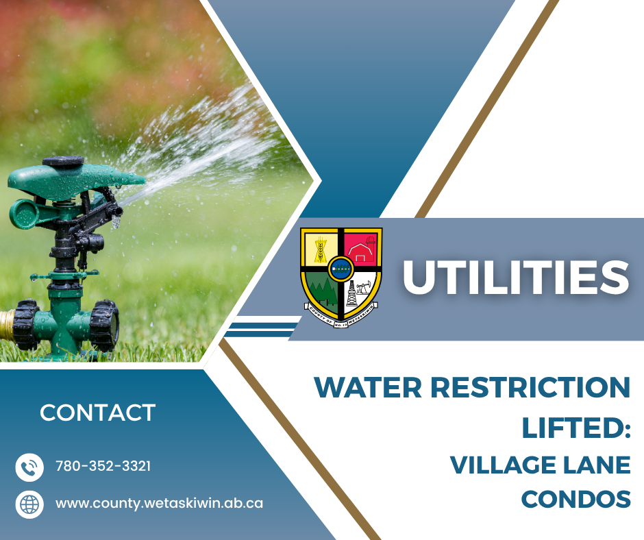 Water Restriction Lifted