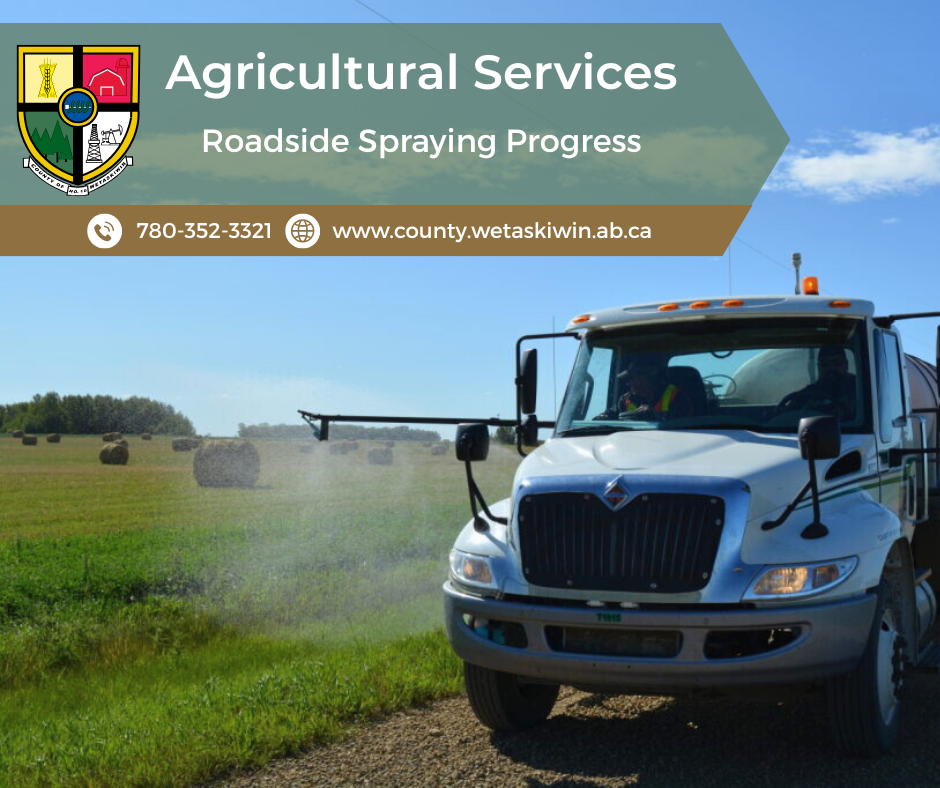 Roadside Spraying Progress