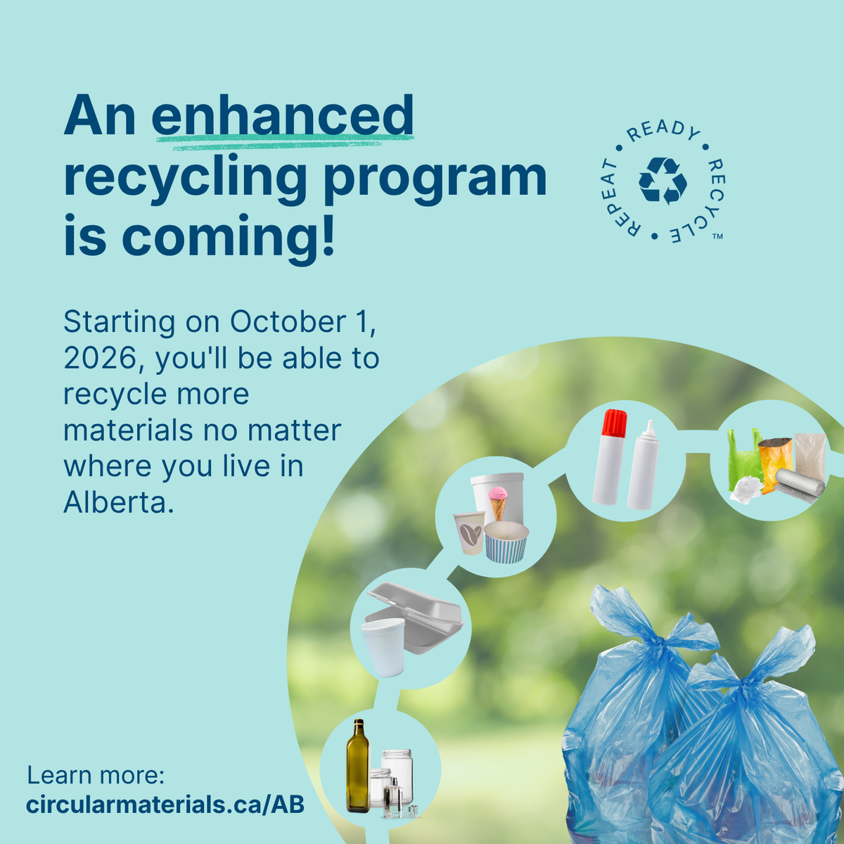 An enhanced recycling program is coming!