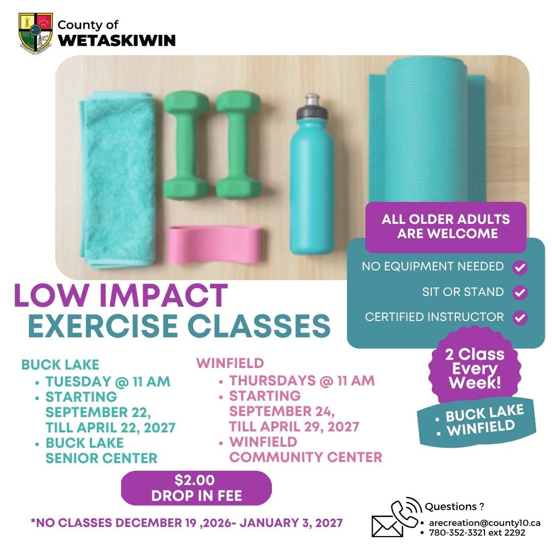 2026 2027 Exercise Classes