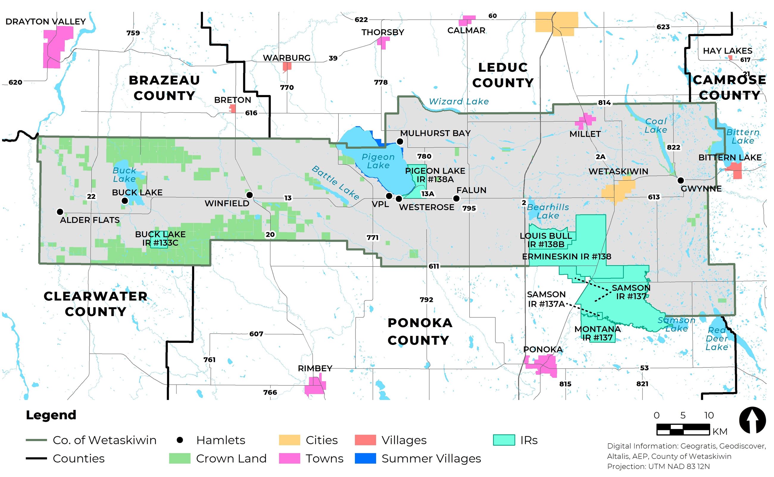 Regional Context Map for Newsletter 1