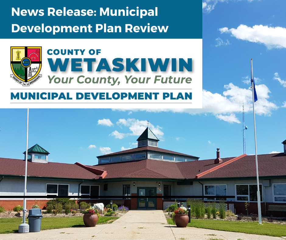 News Release Municipal Development Plan Review