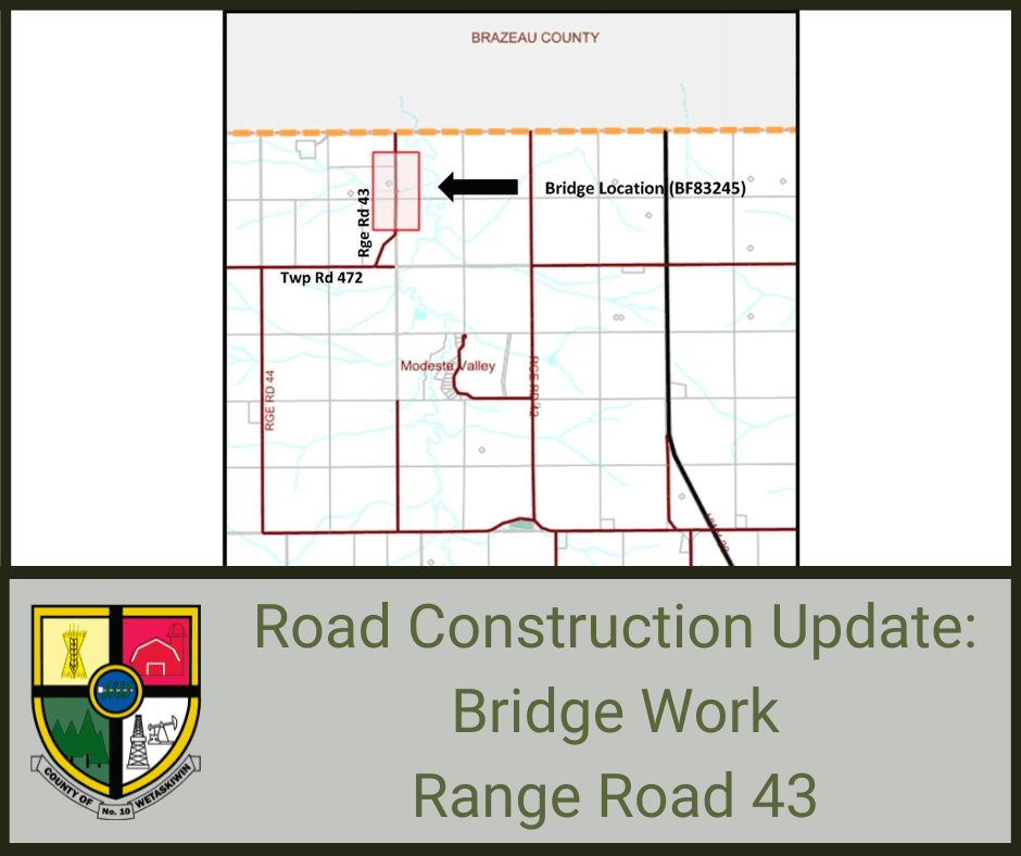 Bridge Work Range Road 43