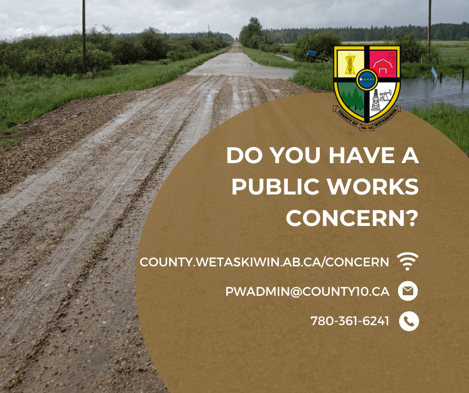 Do you have a Public Works Concern