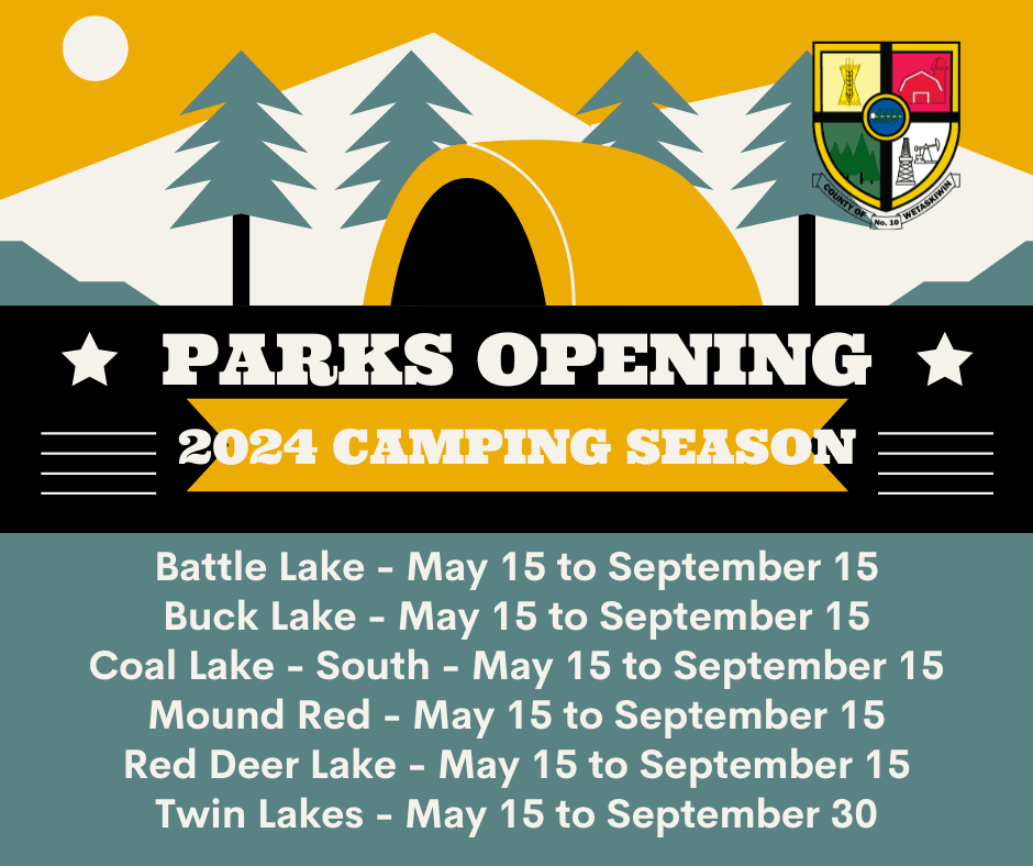 Campgrounds  - Spring Opening