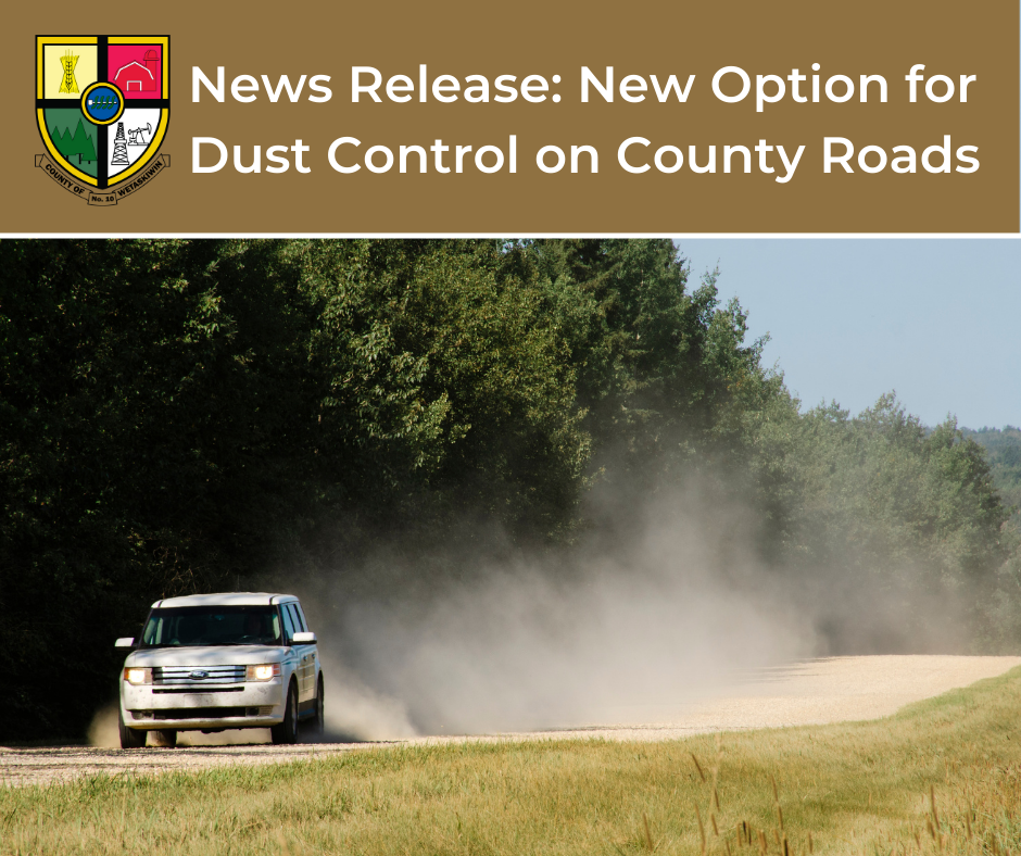 News Release - Dust Control