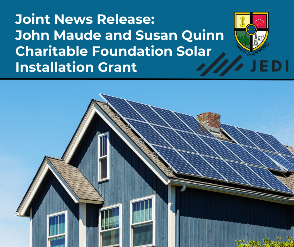 Joint News Release Solar Grant