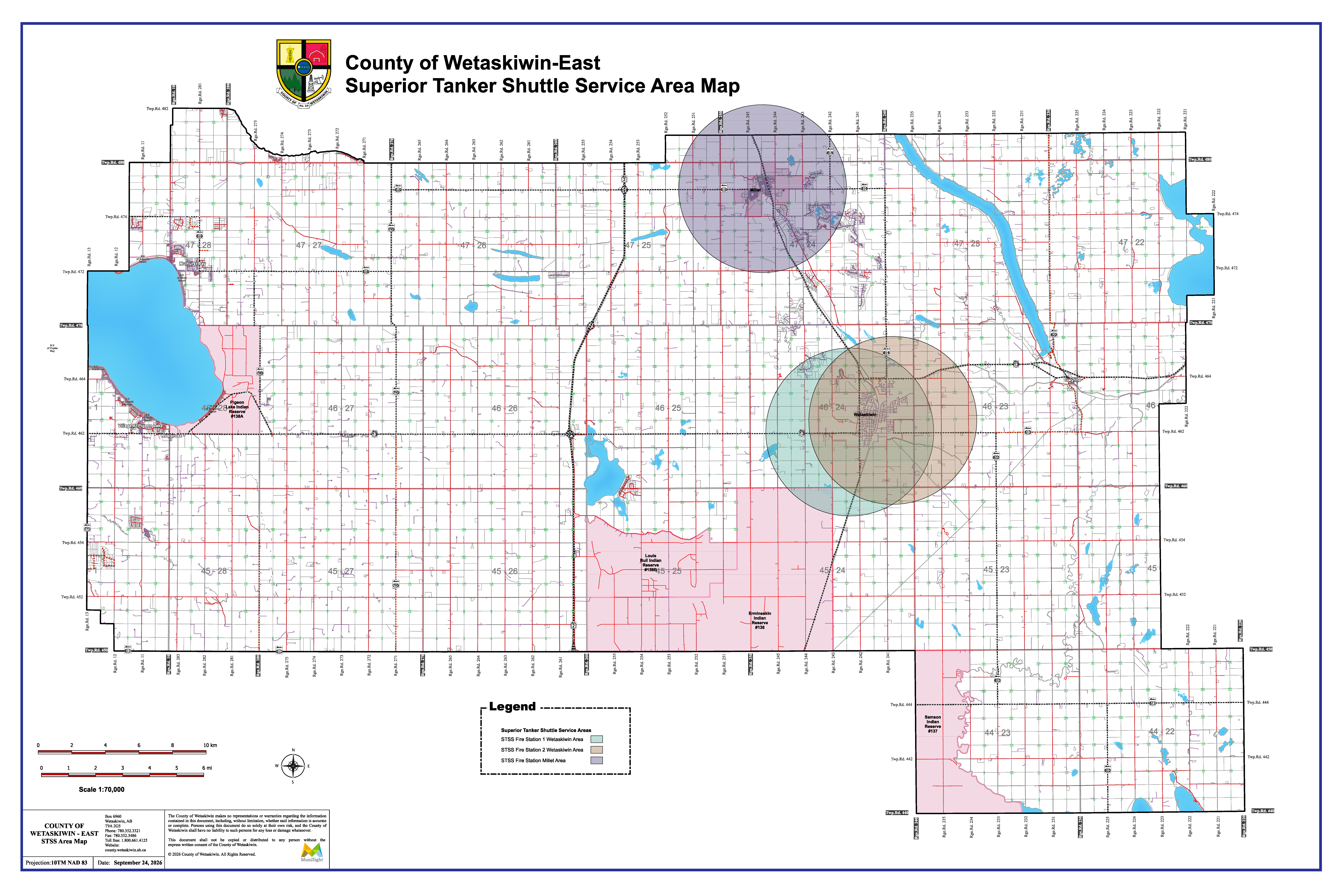 STSS Area Map