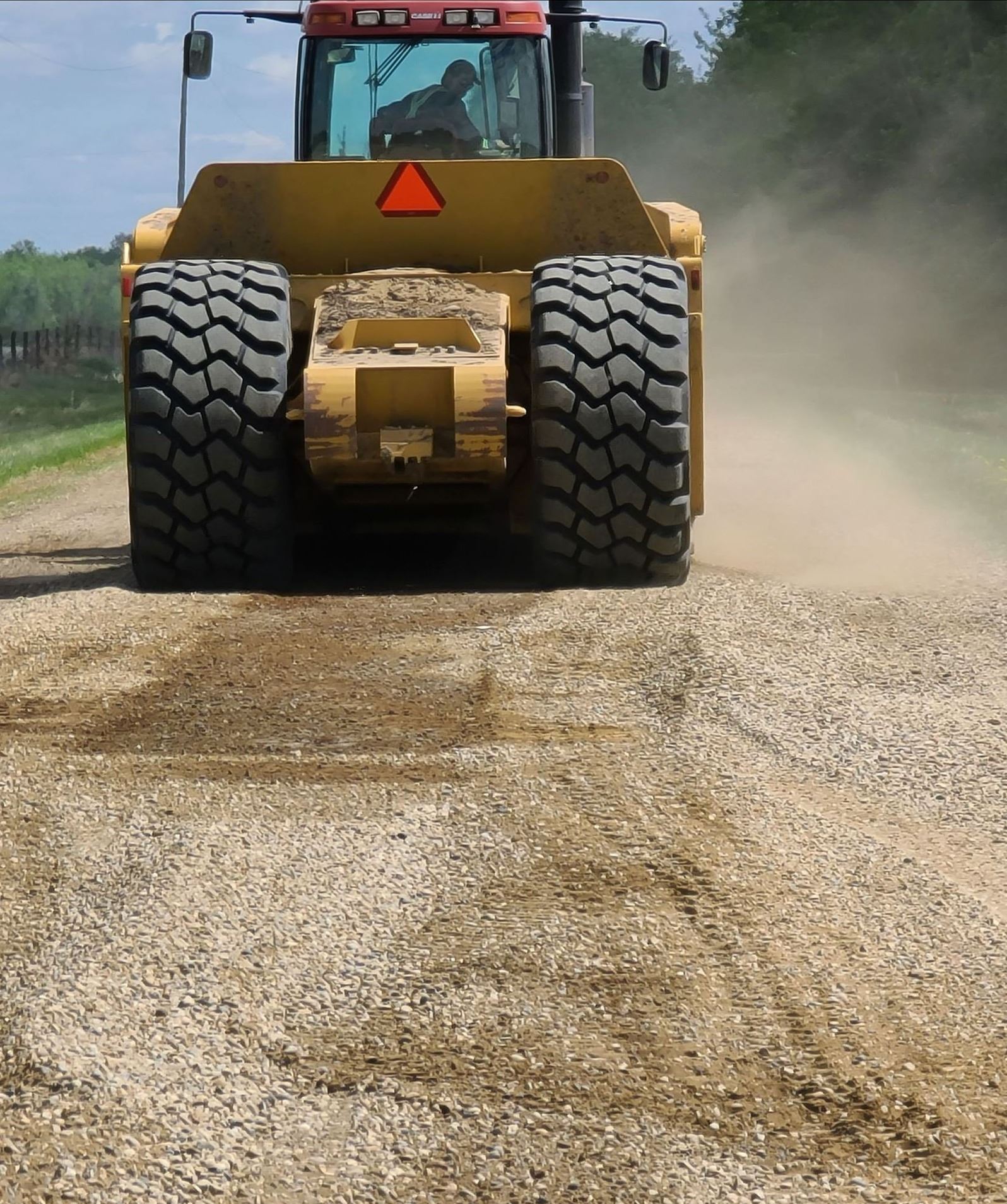 Pipestone Road Gravel Salvaging 2