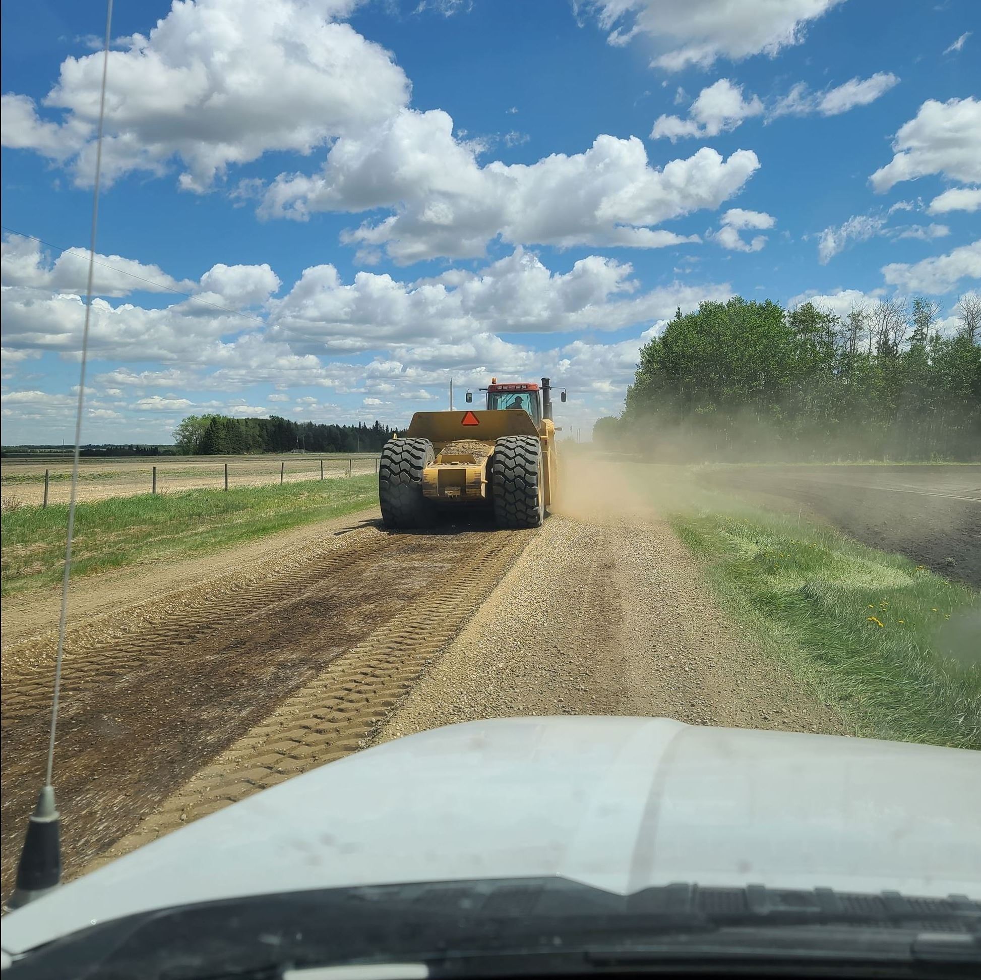 Pipestone Road Gravel Salvaging