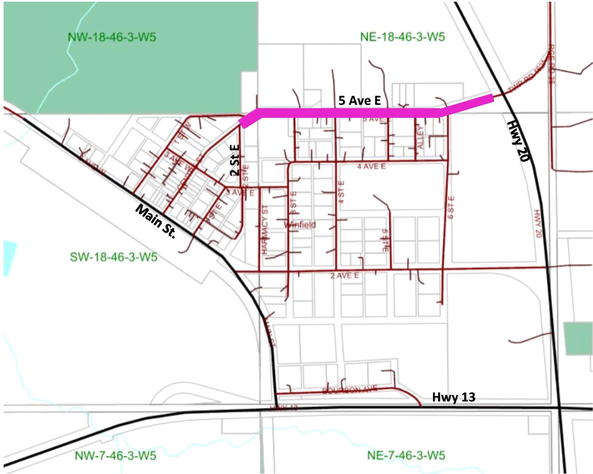 Winfield Map 2022