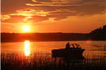 andrew barclay boat at sunset
